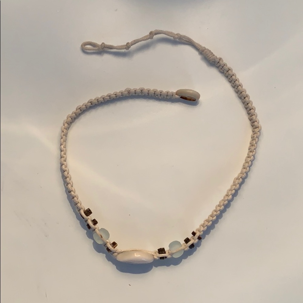 Puka shell necklace